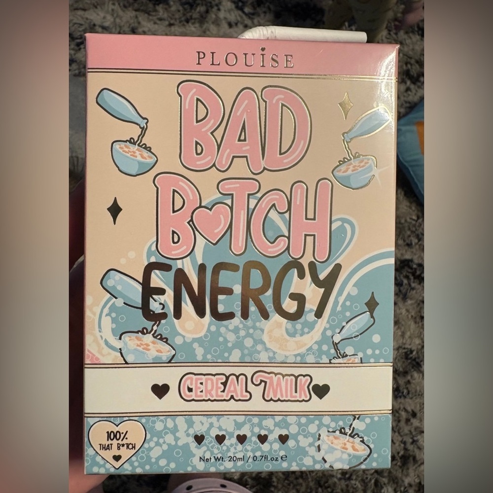 P.Louise Bad B*tch Energy Lip Gloss - Cereal Milk